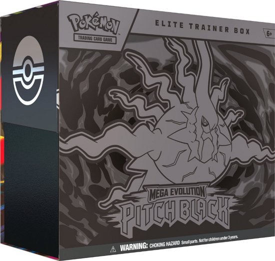 Pokémon Kaarten - Elite Trainer Box - Pitch Black - Booster Bundle - 9 Booster Packs - Mega Evolution - ETB - TCG - Pokemon Box - Pokemon Cards - Pokemon Speelgoed - Pack