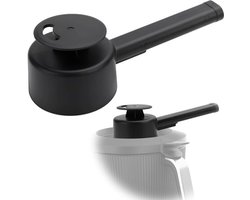 Stoomstaaf Geschikt voor Thermomix TM7, 360° draaibare sproeier met overloopbeveiliging en stoomafleider.