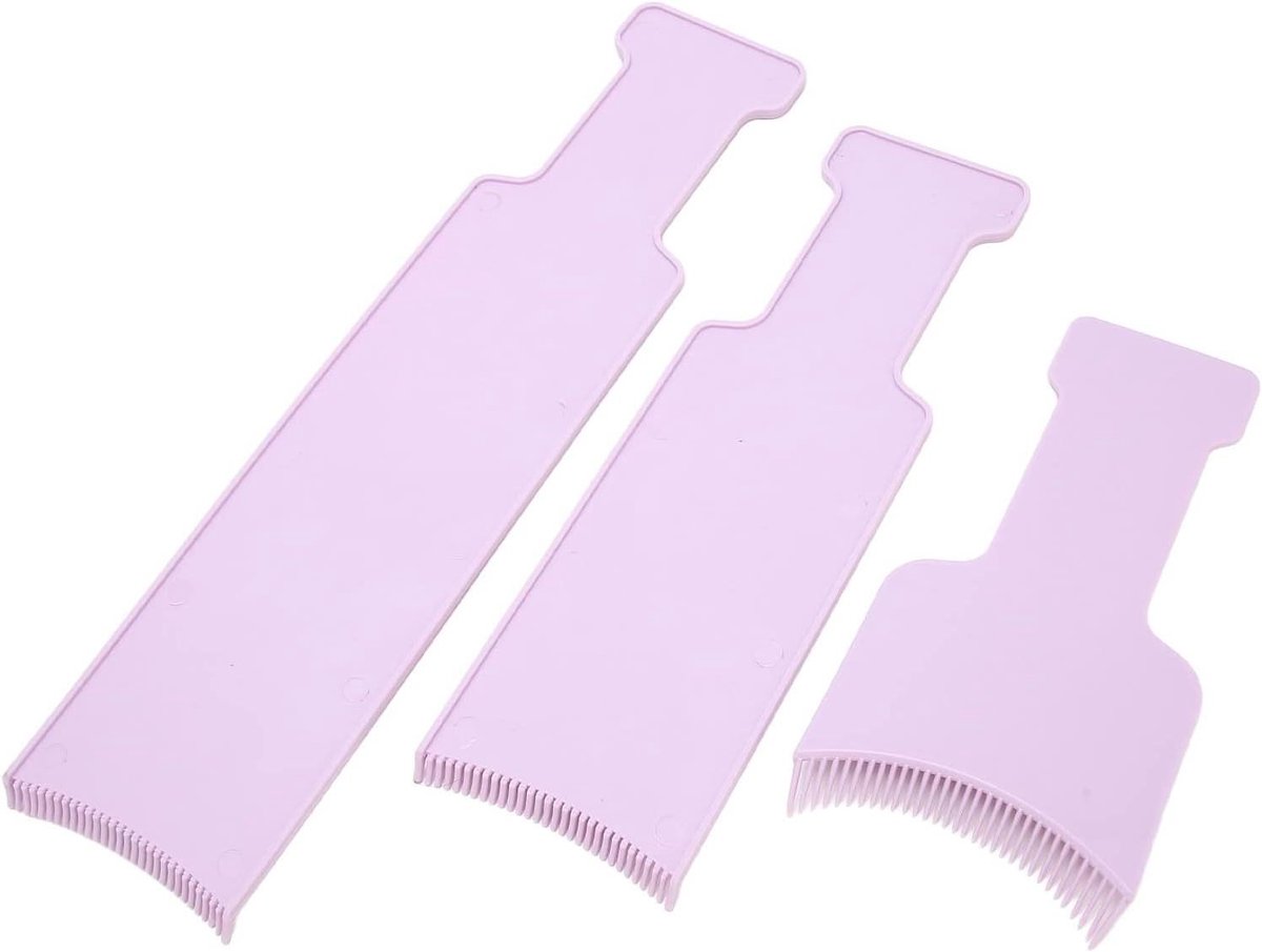 Haarverf Sectioning Paddle - Haarkleuringshulpmiddel Markeringsbord - Haarkleuring Aanbrengen - Ergonomisch Ontworpen Handvat - 35 x 10 x 2 cm