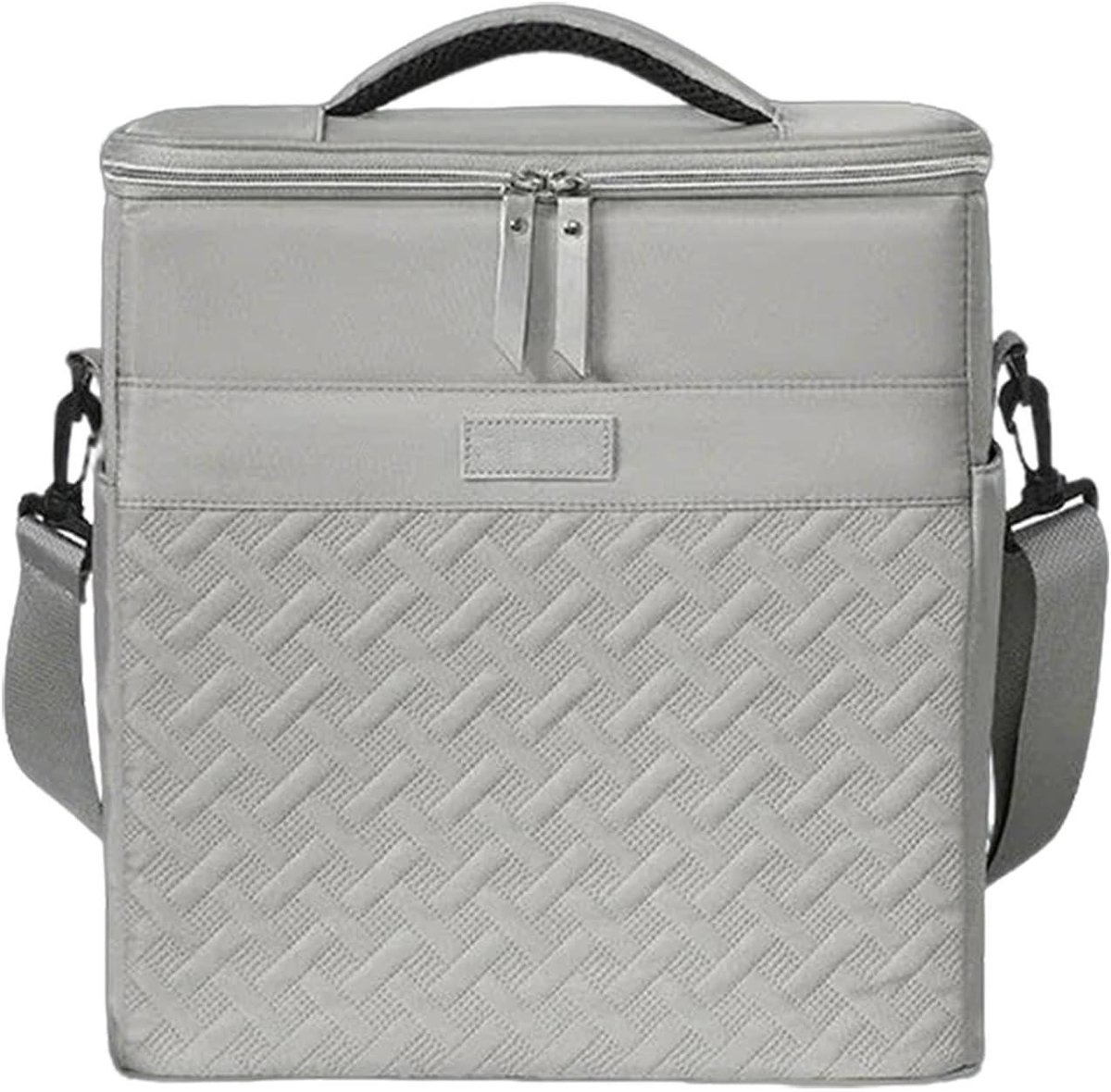 Geïsoleerde Lunchbox - Koeltas Lunchtas - Eten Koel Houden - Drielaags Isolatieontwerp - 21 Liter - Grijs