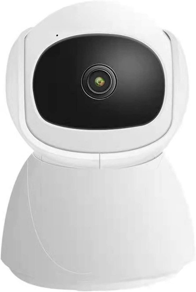 Beveiligingscamera Binnen - IP Camera Wifi - Huisbewaking - Menselijke Tracking - 1080P HD - Wit