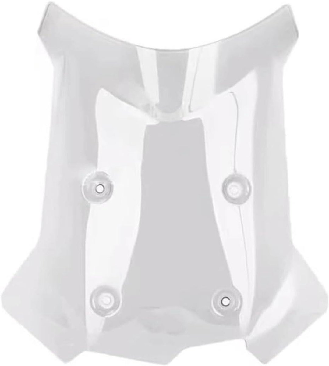 Motorcycle Windscreen - Wind Deflector - Comfortabel Rijden - Verhoogt Verkeersveiligheid - 1x1x1 cm - Helder