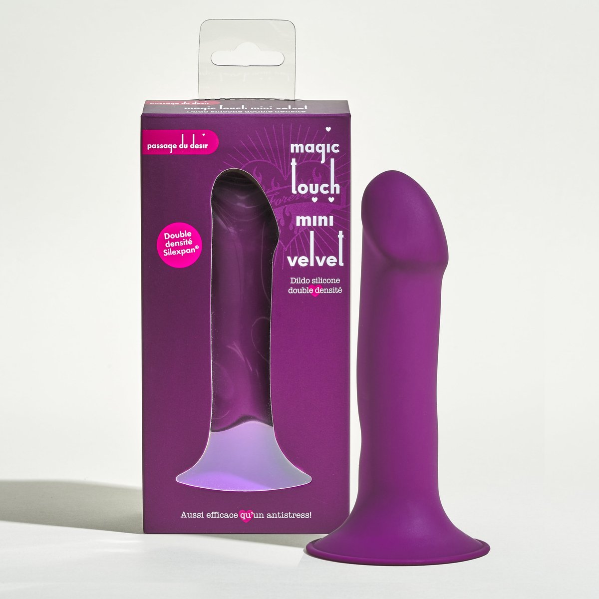 Dildo dubbele dichtheid Magic Touch Mini Velvet