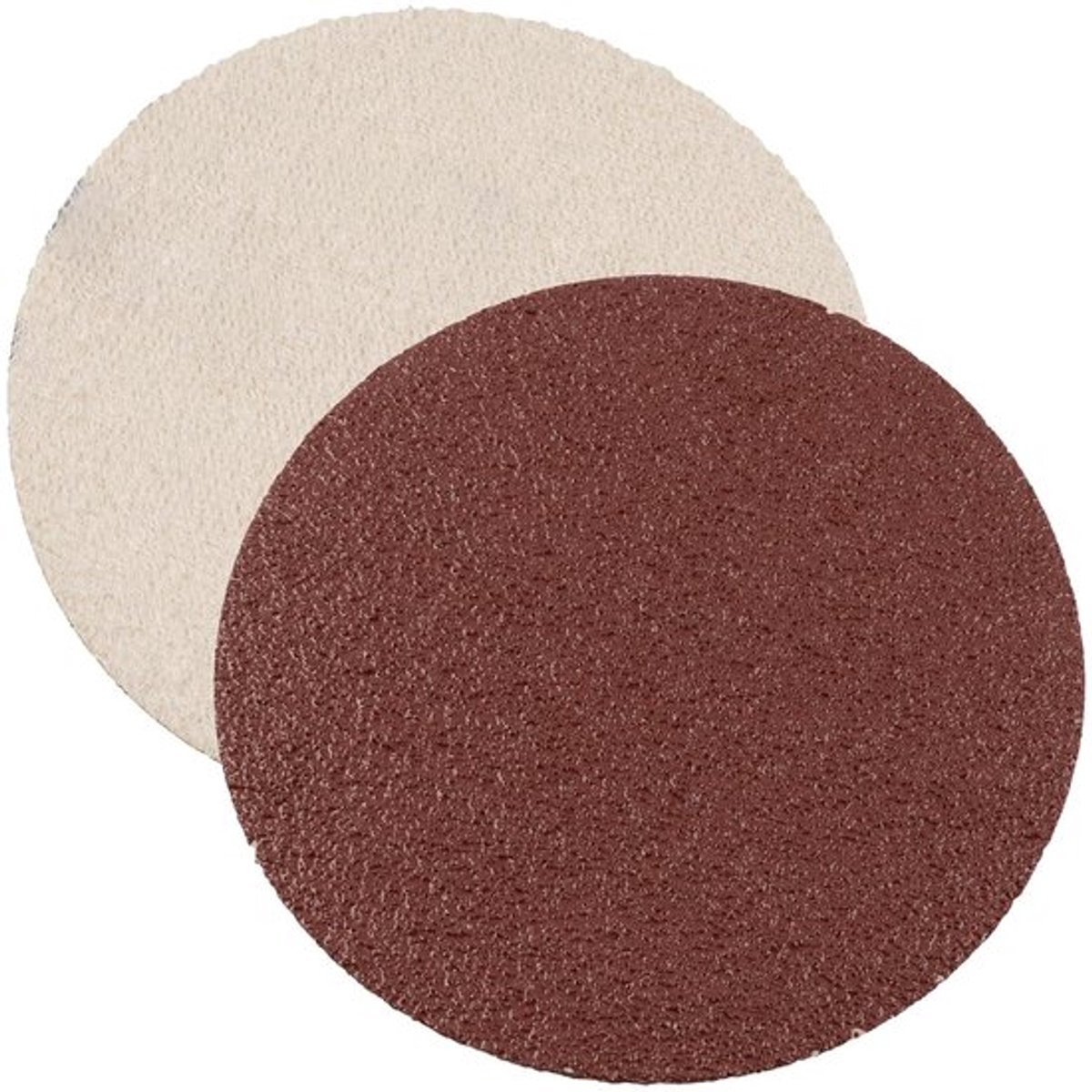 Set van 5 zelfklevende schuurschijven Ø 115 mm - korrelgrootte P40 - tegen krassen - polijsten - schuurpapier.