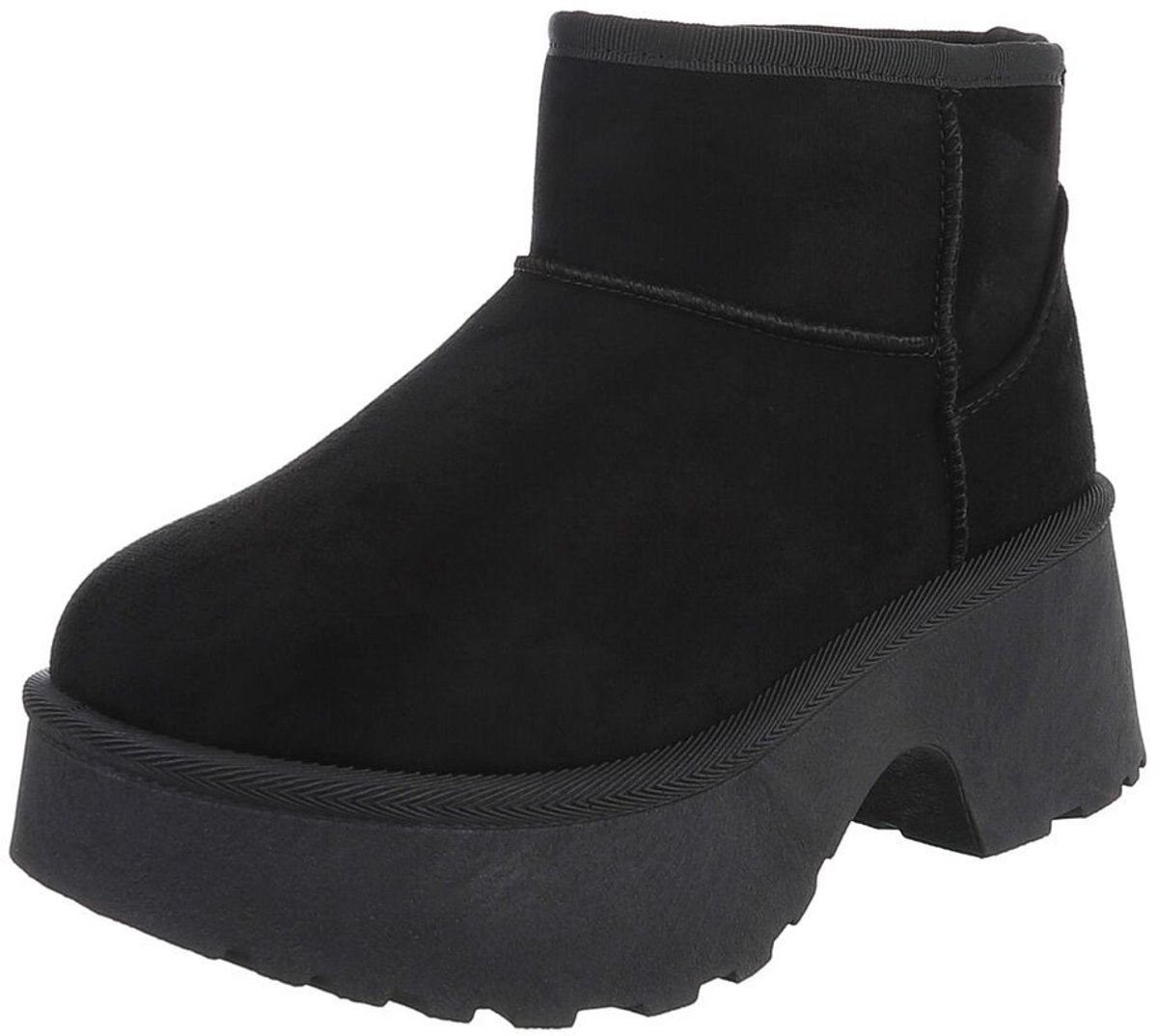 Enkellaars - Platformzool - Dames Mt:37