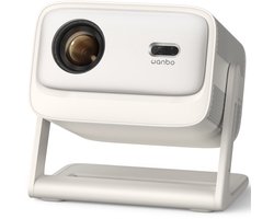 SnelShoppen - Vali 1 Pro Smart Beamer met Google TV, 4K Support, 1080P FHD, 900 ANSI Lumen, MEMC Gaming, Autofocus & Keystone, HDR10 Dolby Audio, HDMI