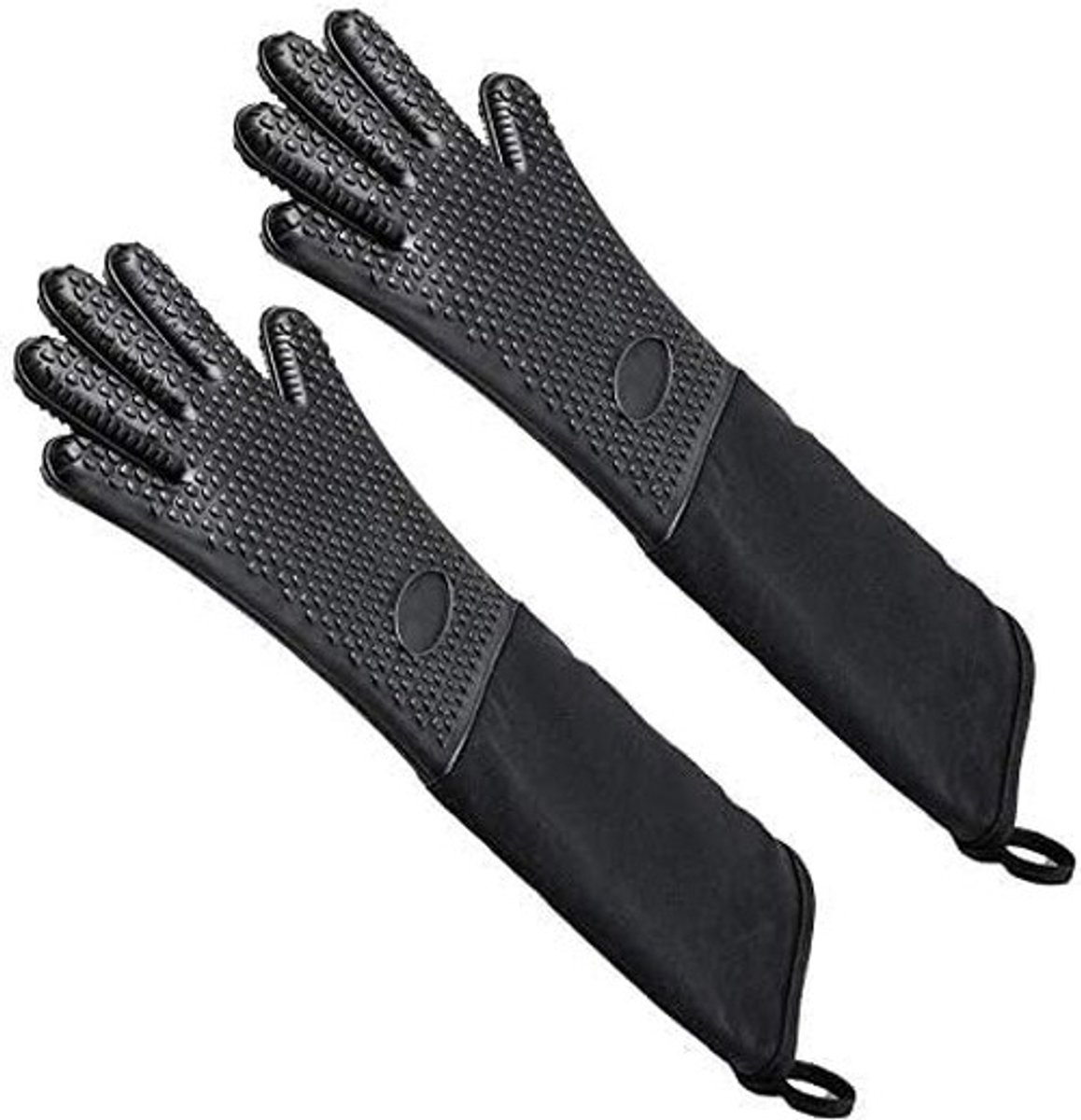 Dailygoods - Extra Lange Ovenwanten - Warmtebestendig en Comfortabel voor Koken en Bakken