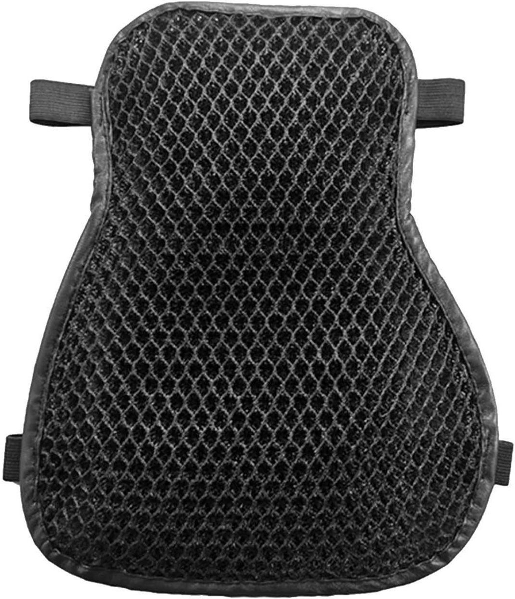 Motorfiets Zitkussen - Motorfiets Stoelkussen - Comfortabel Rijden - 3D Mesh Structuur - Universele Pasvorm - Zwart