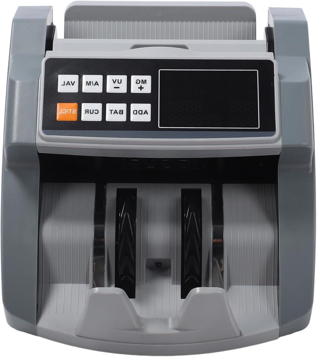 Bankbiljettenteller - Geldtelmachine Valutacontroller - Bankbiljetten Tellen - Vervalsing Detectie - 1000 stuks/minuut - Zwart