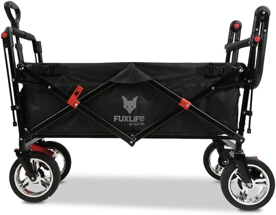 Bolderkar Handkar - Transportwagen Opvouwbaar - Dagelijks Gebruik - Compact Opvouwbaar - Max 75kg - Zwart van Bolderkar — afbeelding 5