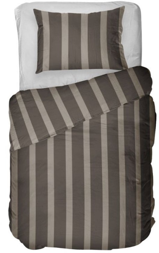 Kayori Dasshu Dekbedovertrek Katoensatijn a - 140x200-220 + 1 sloop - Eenpersoons - Antracite van Kayori — afbeelding 5