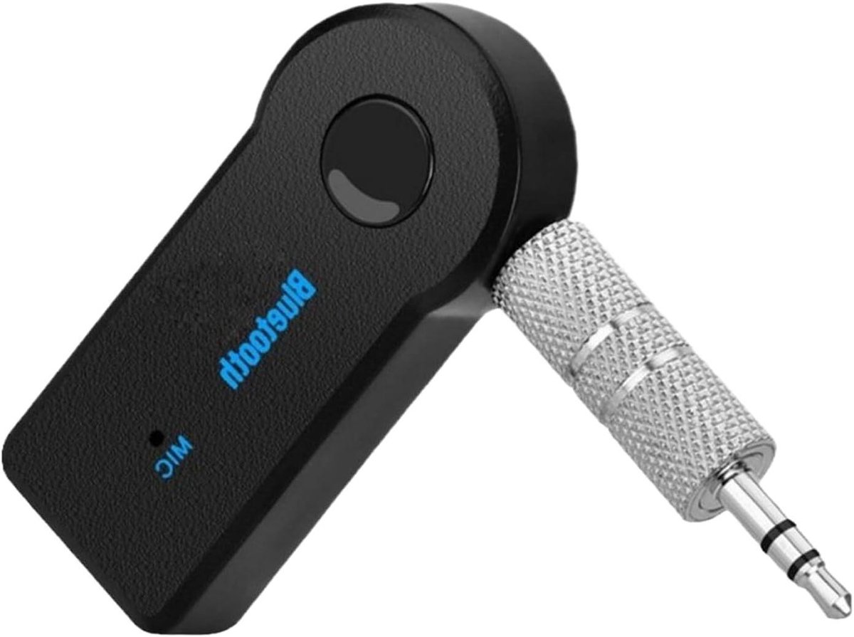 Draadloze Audio Adapter - Auto Muziekspeler Aux - Muziek Streamen - Geavanceerde Signaalstabiliteit - 5.3 cm - Meerkleurig