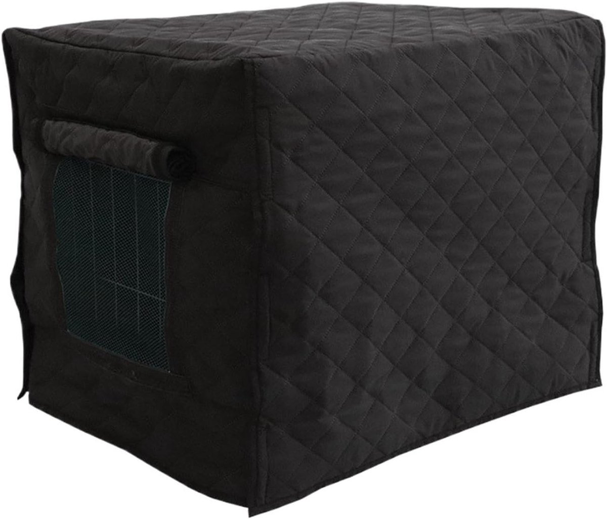 Hondenkennelhoes - Hondenbench Cover - Bescherming Huisdier - Waterdicht Ademend - 94x61x64cm - Zwart