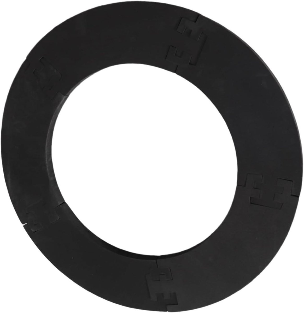Dartbord Surround Ring - Muurbeschermer Dartbord - Muur Beschermen - Flexibele Splicing - 5 Stuks - Zwart