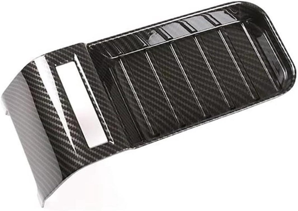 Opbergvak Afdekking - Armsteun Cover - Interieur Beschermen - Krasbestendig ABS - 1x1x1 cm - Koolstofvezel