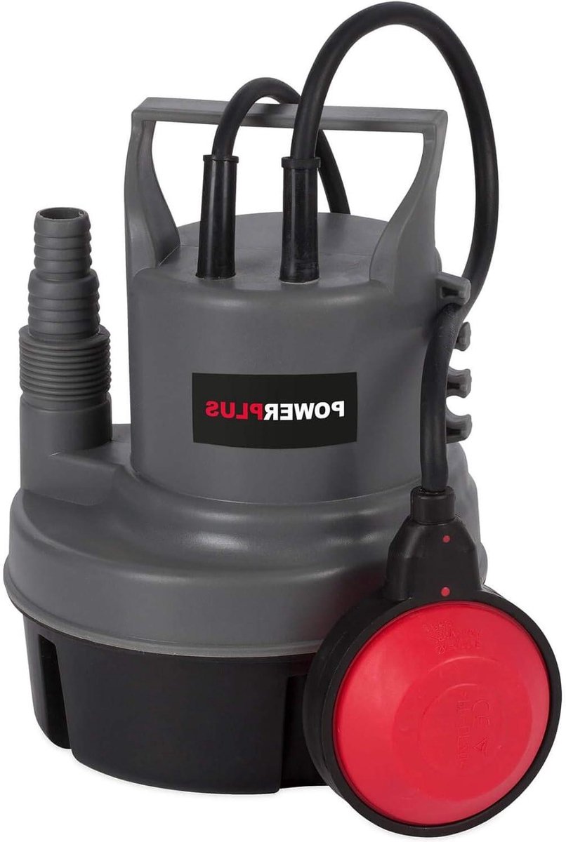 Dompelpomp - Zoetwaterpomp - Kelder Leegpompen - Compact Ontwerp - 3500 L/U - Grijs