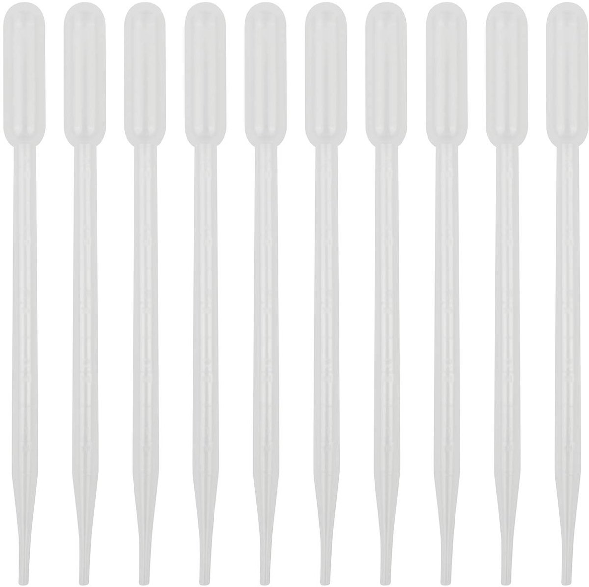 Dailygoods - 5ml Wegwerp Plastic Transfer Pipetten - Geschikt voor Essentiële Oliën 100PCS