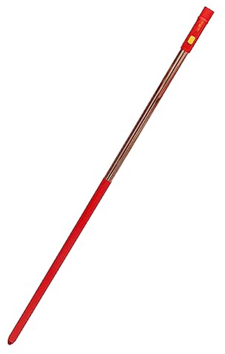 Aluminium Steel - Handvat Tuin - Tuinieren - Lichtgewicht - 144 cm - Rood/Zilver