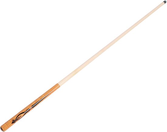 Korte Poolkeu - Biljartkeu Esdoorn - Precisie Spel - Tweedelig Ontwerp - 41 Inch - Natuurlijk Hout — afbeelding 2