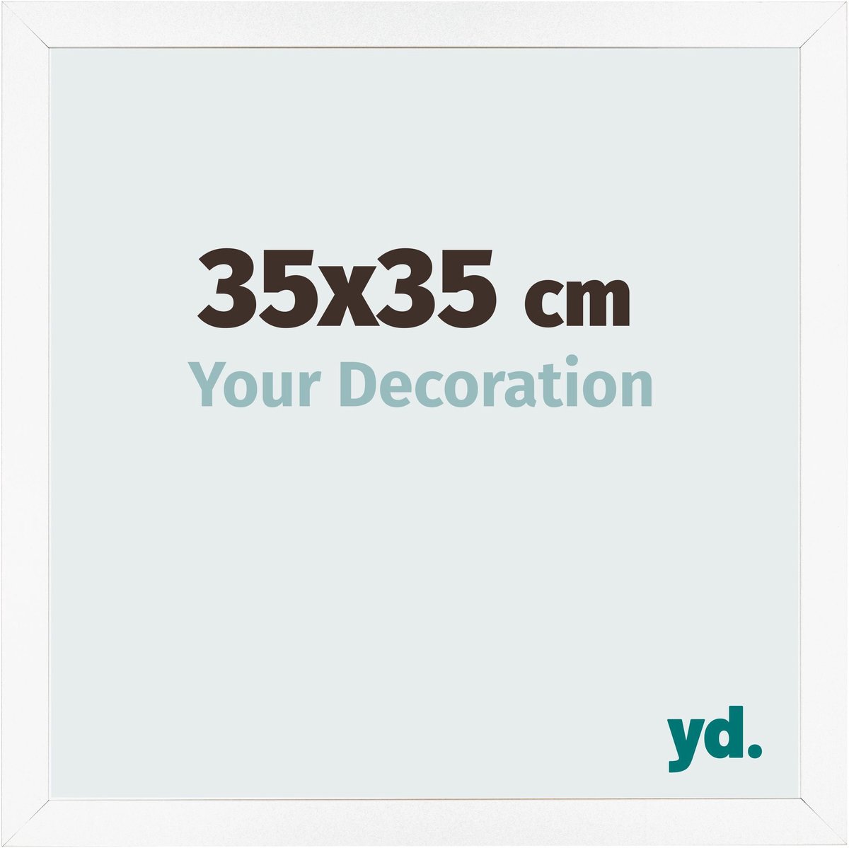 Your Decoration - Fotolijst 35x35 cm - MDF - Wit Mat - Bologna