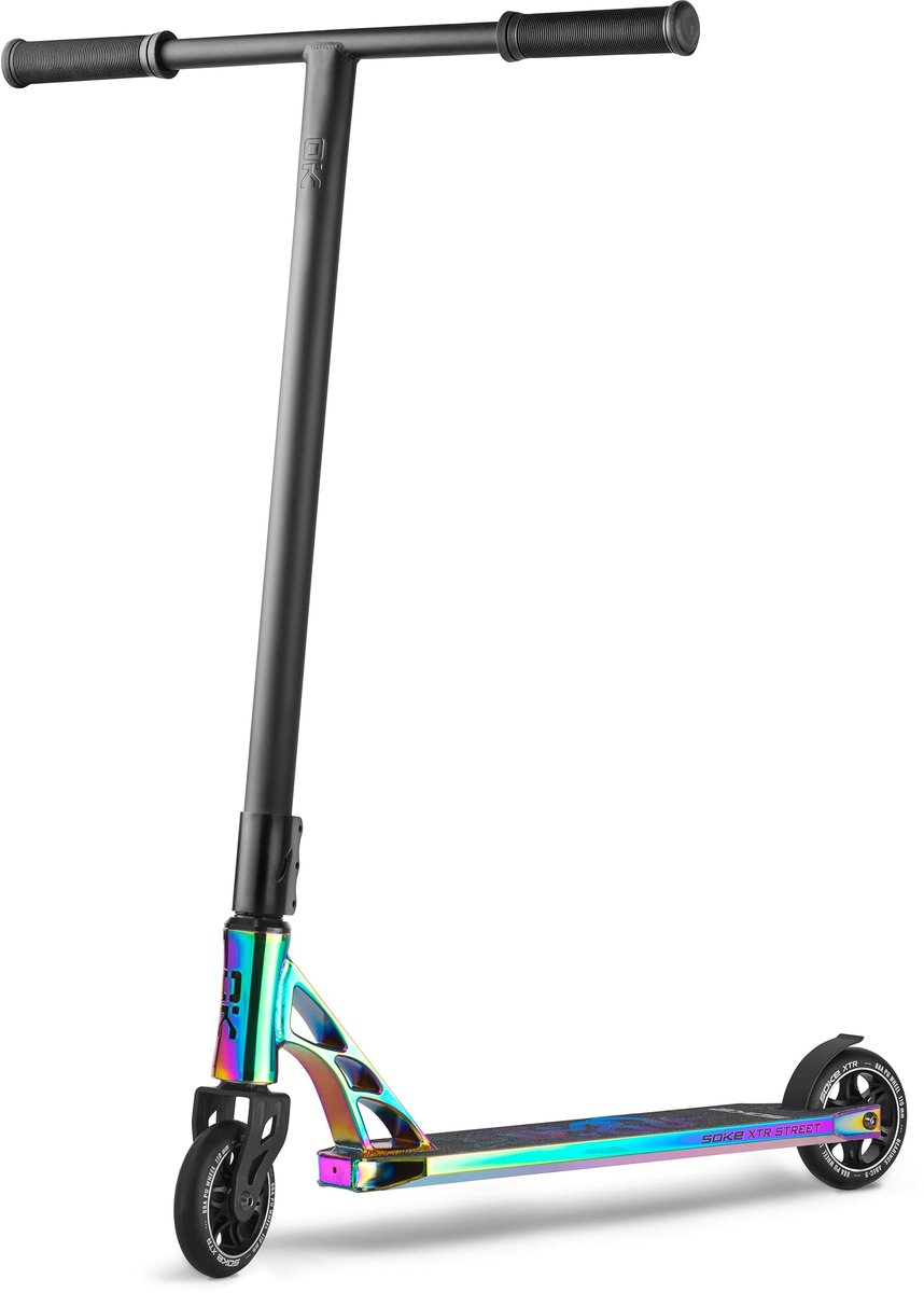 SnelShoppen - Soke XTR Stuntstep voor Volwassenen en Kinderen met ABEC 9 Kogellagers, Stevige Stuntstep in Blauw voor Stunts en Tricks, Perfect voor B