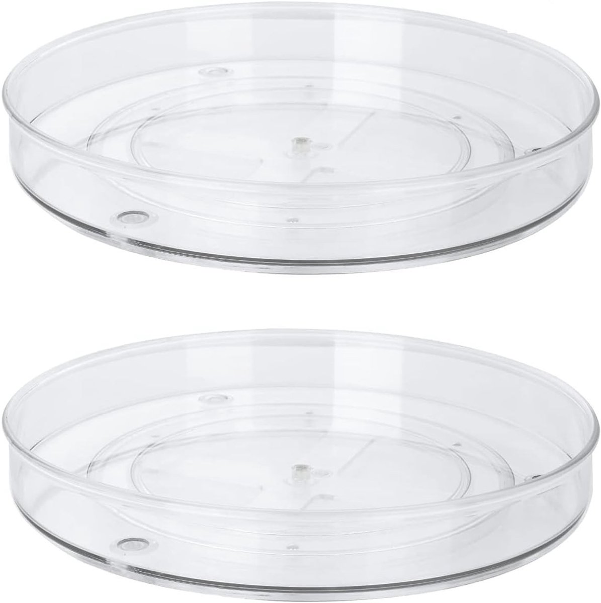 Dailygoods - Lazy Susan Rotatietafel Organiser 360° 27 cm, Set van 2