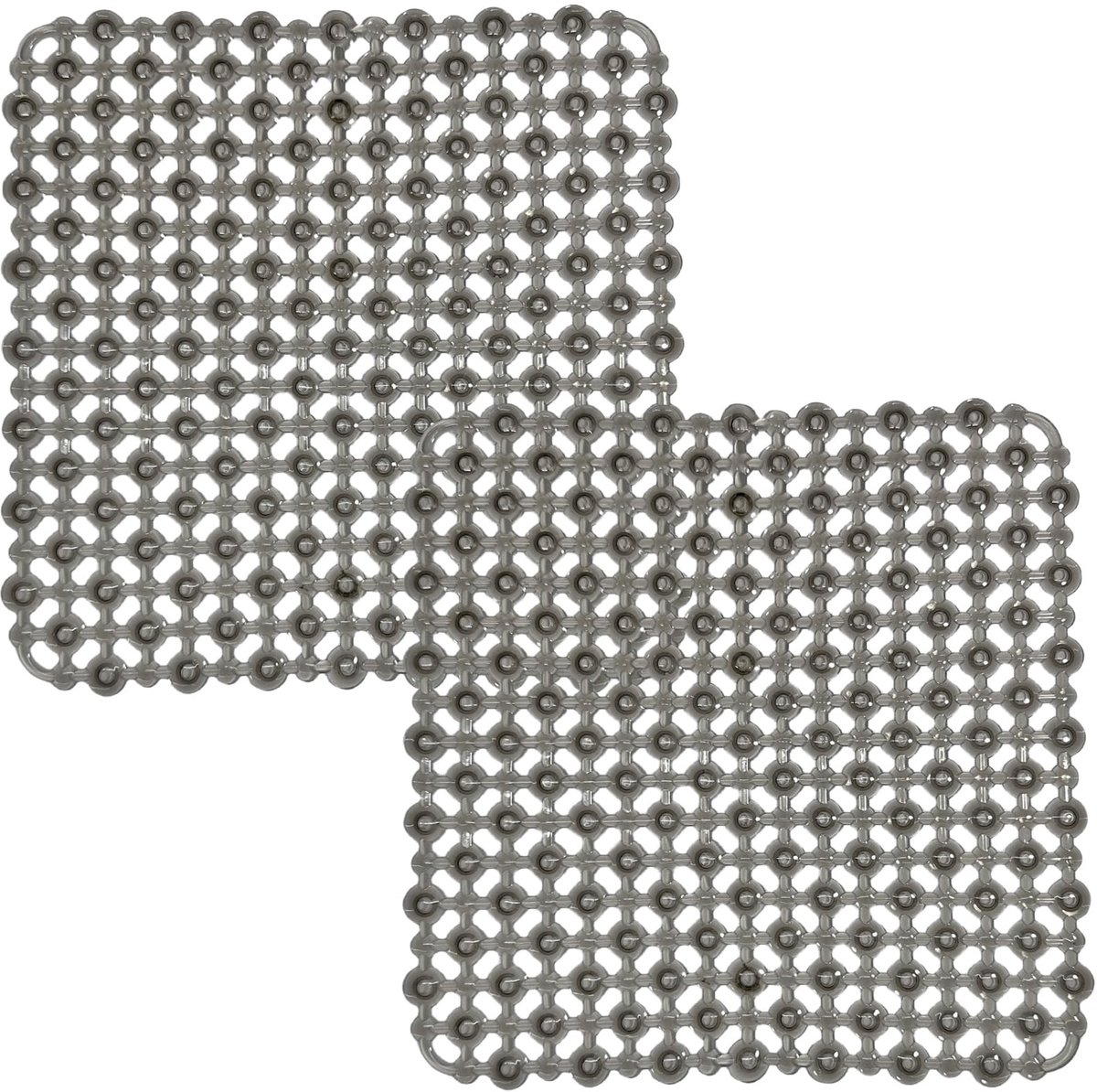 Dailygoods- Gootsteenmat 27 x 27 cm - Antislip - Slijtvast PVC - 360° Bescherming - Lichtgewicht - Eenvoudig op te bergen - Keukenspoelbakmat