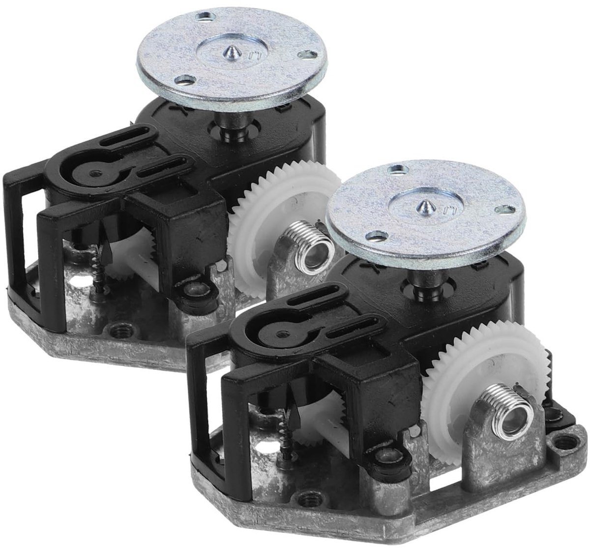 Dailygoods- Muziekdoos Reserveonderdelen - 2 x Uurwerken - Stabiele Muziekhouder - Accessoires voor Knutselaars - Zilveren Metalen Mechanisme - Afmetingen 4,30 x 3,20 x 2,70 cm - Muziekmechanisme