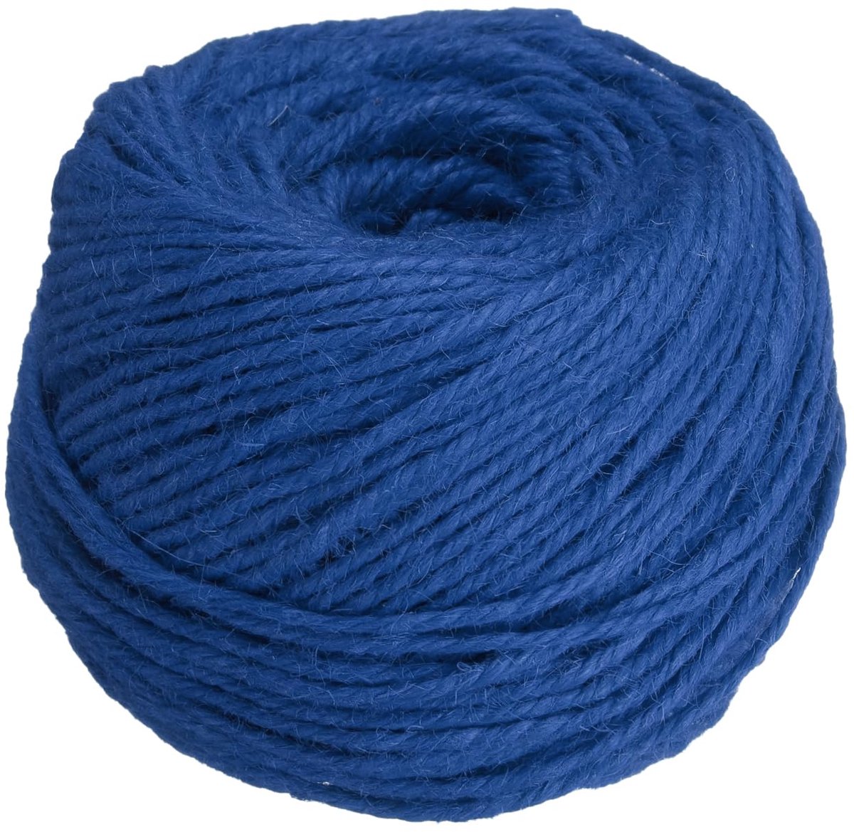 Dailygoods - 328 Feet Natuurlijke Jute Touw - 3mm Draad voor Tuinieren en DIY Creaties - Blauw