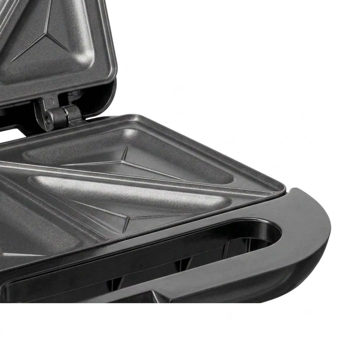 Argon Tosti-ijzer Zwart - Voor 2 Tosti's - 750 W
