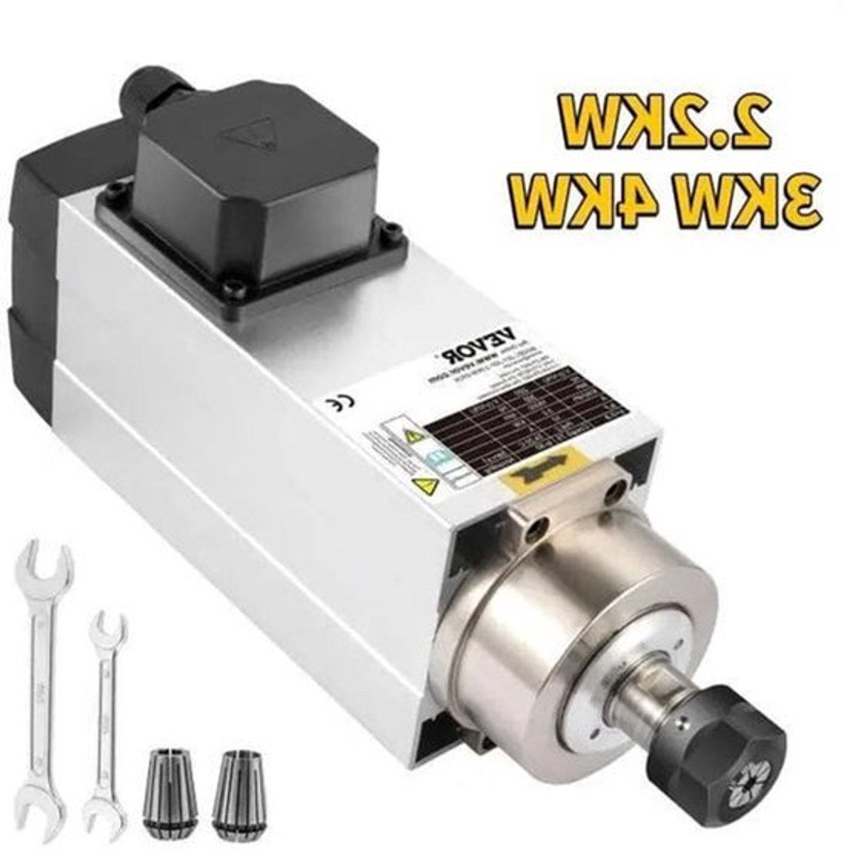 Motor - Spindelmotor - Elektromotor - Luchtgekoelde Spindelmotor - 0.8KW ER11 Rond - voor CNC-Freesmachine Graveermachine Gebruik
