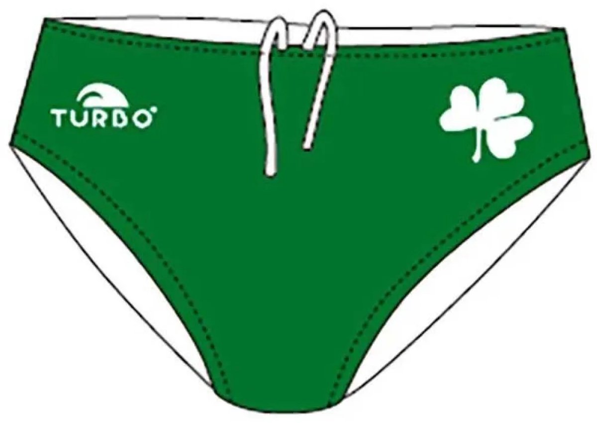 Turbo Eire Ireland Zwemslip Groen L Man