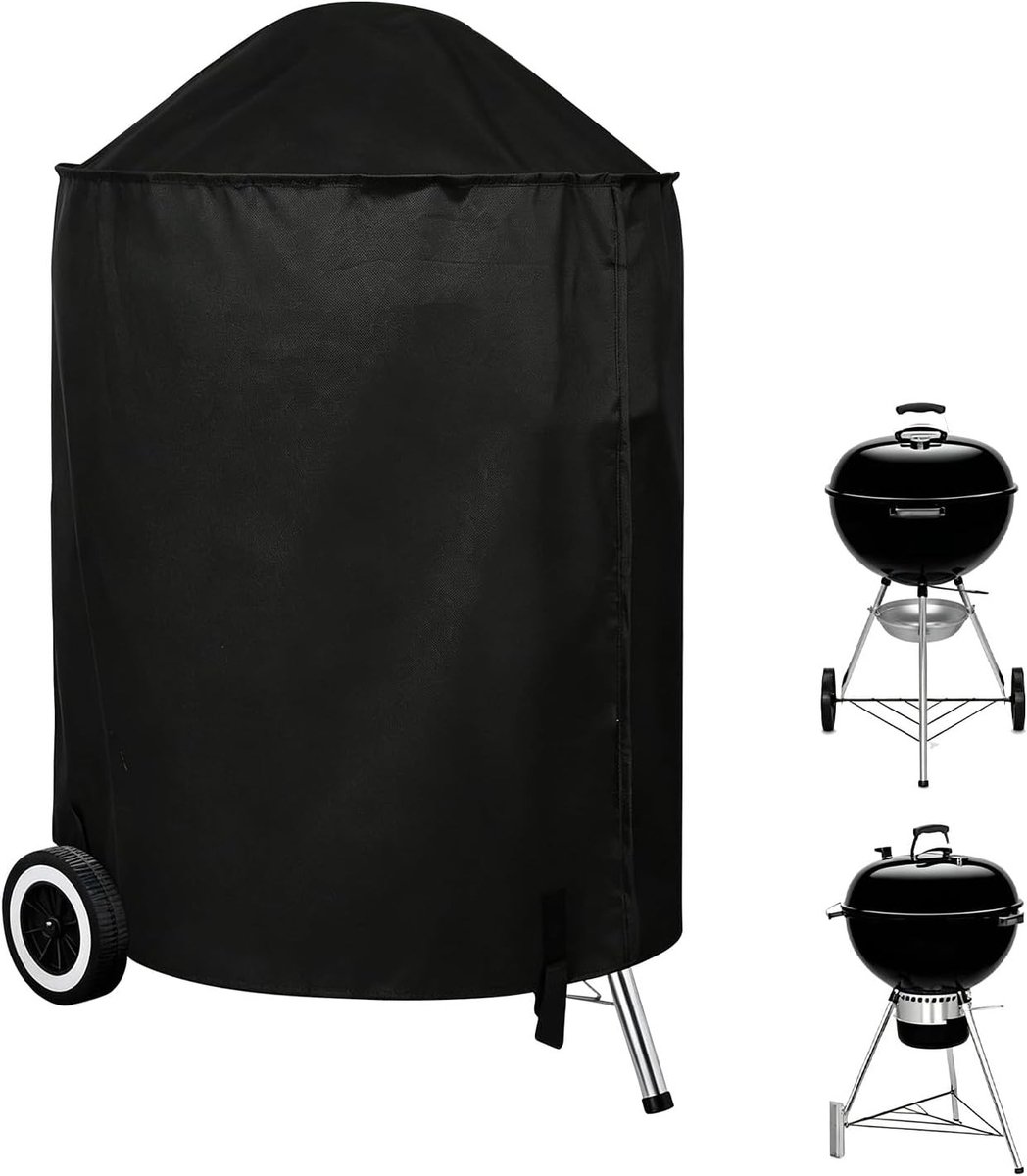 SnelShoppen - Beschermhoes Barbecue Buiten Grill Gas 71x68cm | Oxford Afdekhoes voor Houtskool en Gasbarbecues | Tuin en Terras Bescherming tegen Rege