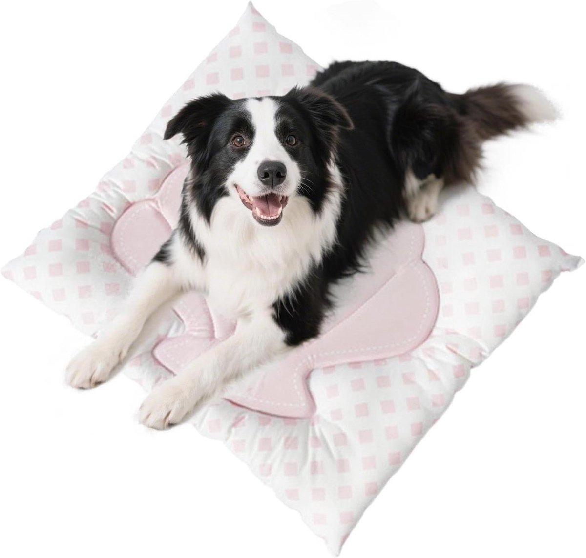 Koelmat Hond - Huisdier Koelmat - Zomerse Koelte - Gewrichtsdruk Ontlasting - 33 x 25 x 2.5 cm - Roze