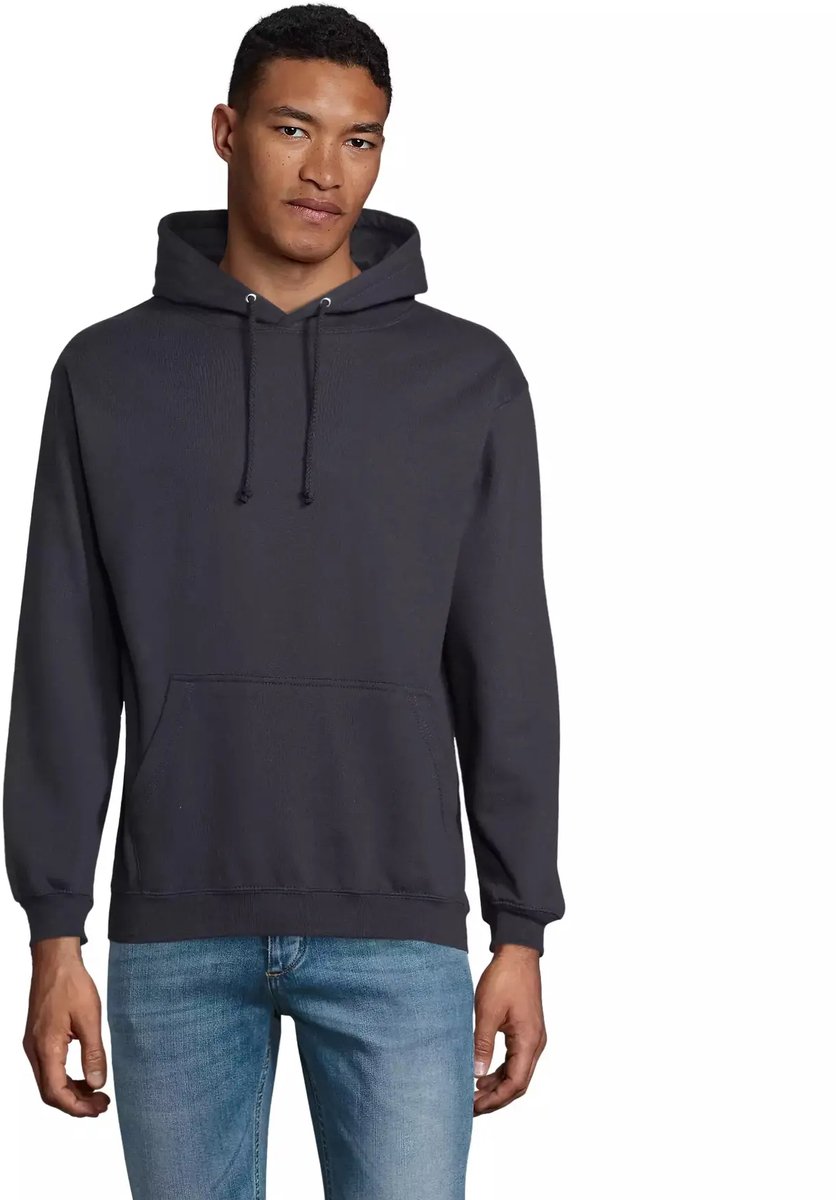 SOL'S Unisex Condor Hooded Sweatshirt L03815 - French Navy - S