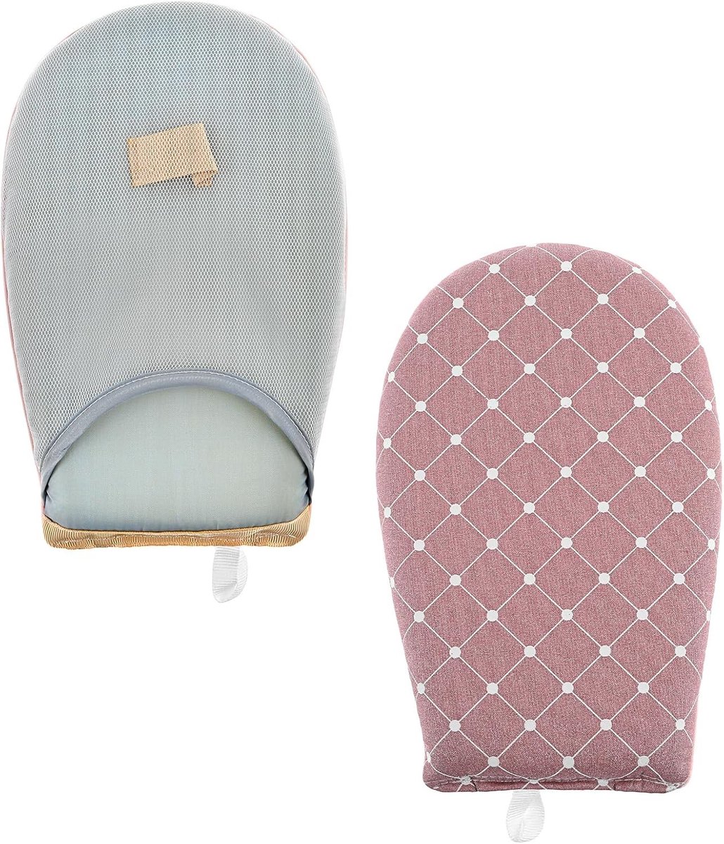 Hittebestendige en Waterdichte Strijkhandschoenen voor Stoomstrijkers met Vingerlus en Mini Strijkplank Accessoires voor Kleding