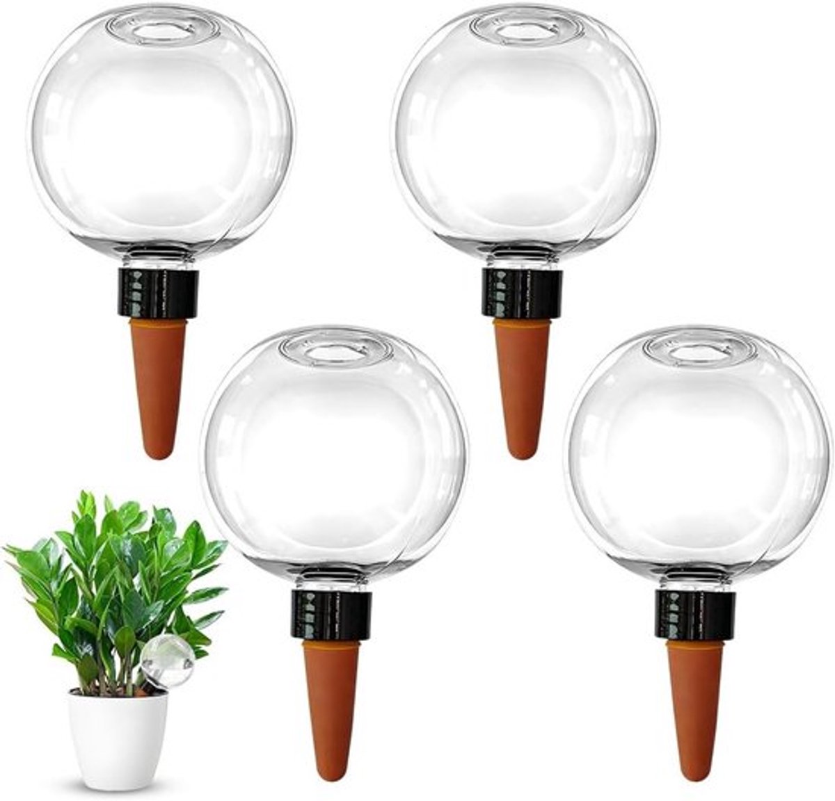 Zelfbewaterende irrigatieballen voor planten - Automatische waterdispenser voor thuis, balkon en woonkamer - Ideaal voor tuinliefhebbers en drukke huishoudens