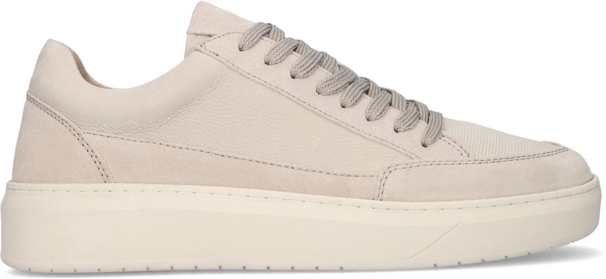 MACE Enzo-23 Sneakers Heren - Leren Sneaker - Grijs - Maat 44