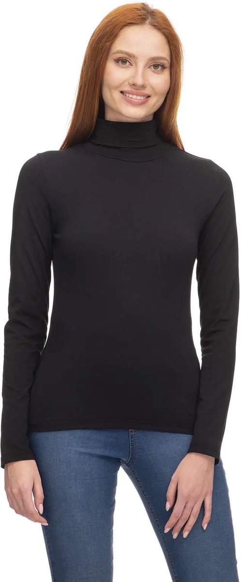 Sustainable Lange Mouwen T-shirt Dames Ragwear Marysa Gots Zwart