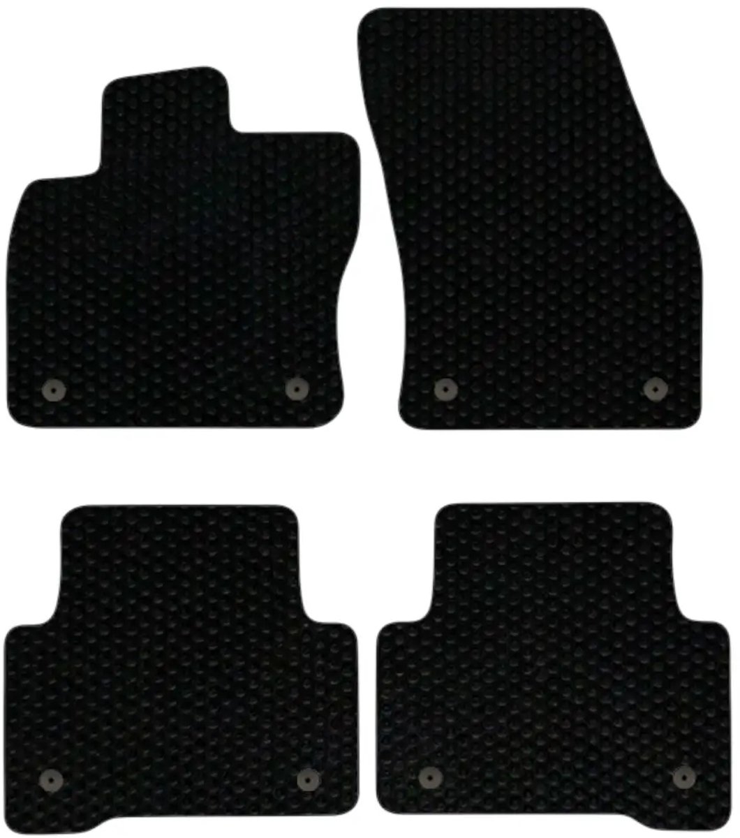 Automatten Volkswagen Touran 2015-heden - Rubber - Perfecte pasvorm - 4-delig