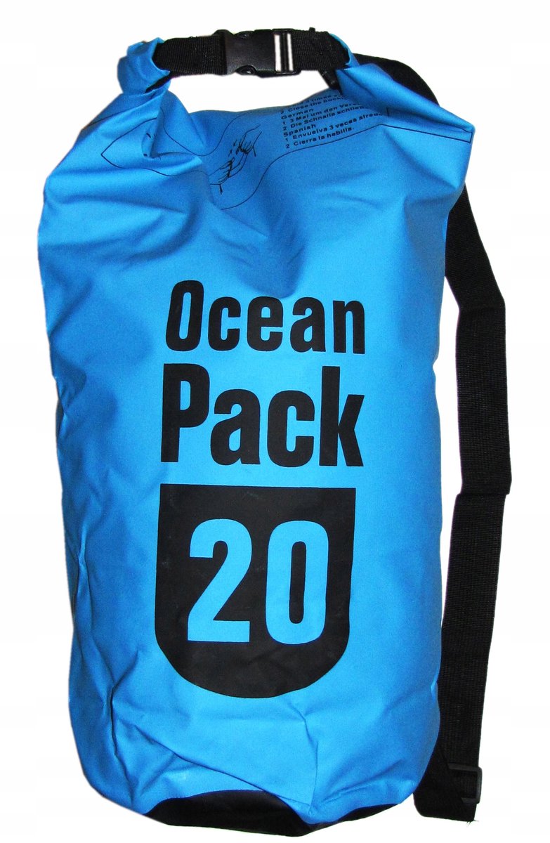Waterdichte Dry Bag 20L Blauw - Ideaal voor Watersport & Outdoor
