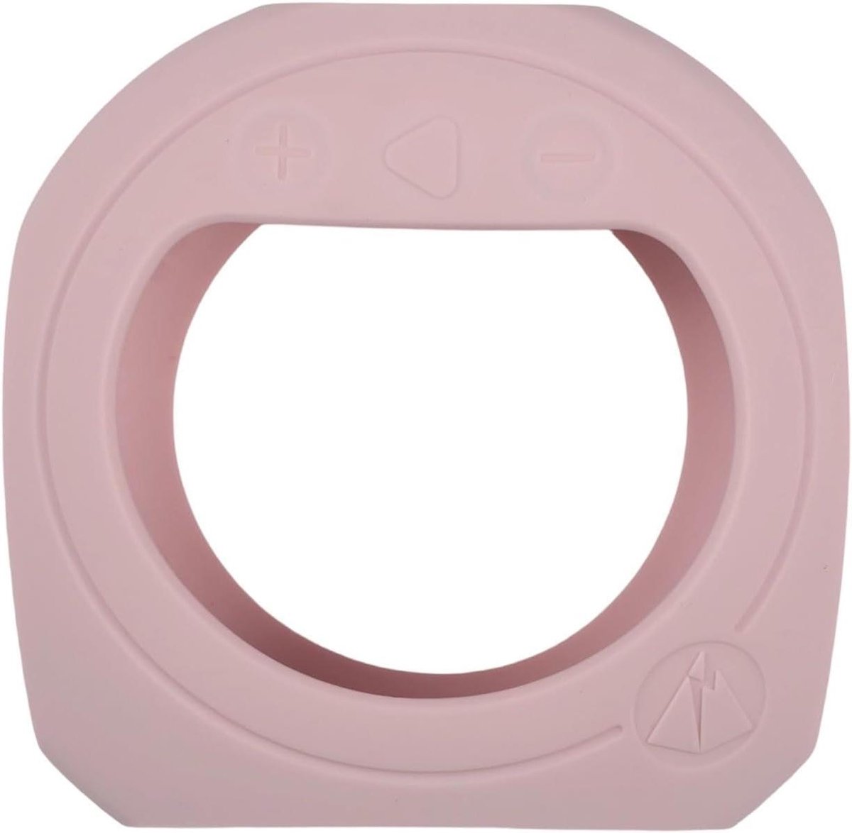 Waterdichte Beschermhoes - Speaker Cover - Muziek Luisteren - Schokbestendig Ontwerp - 10.3 x 10.2 x 4.5 cm - Roze