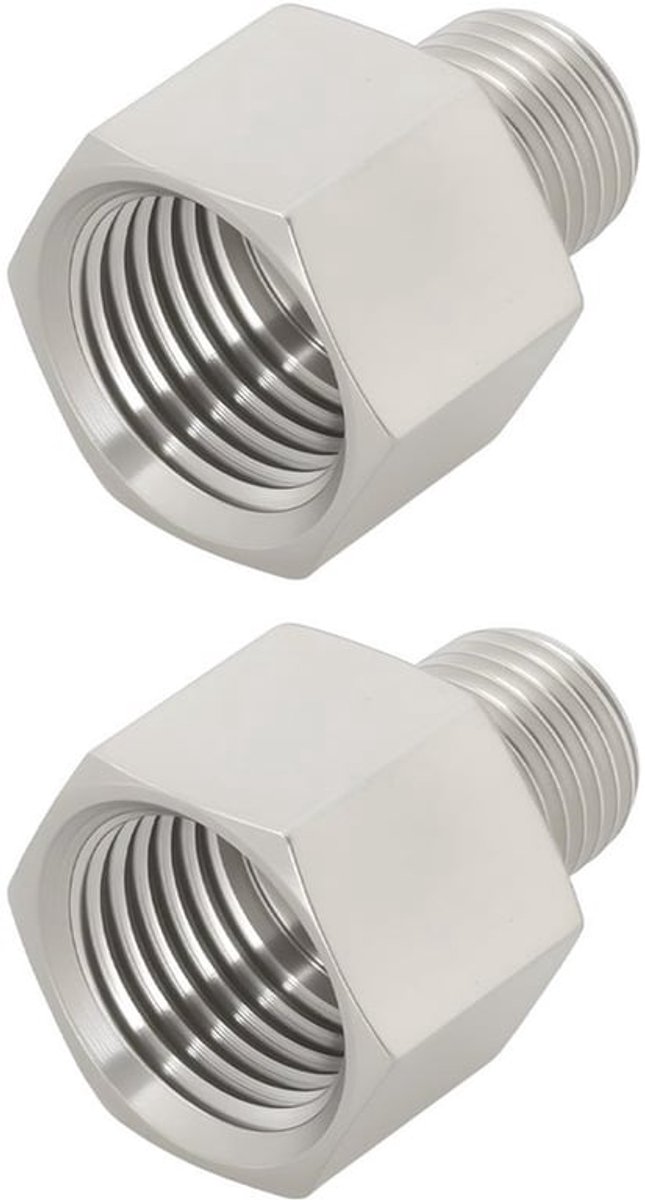 2-delige M14 x 1,5 naar M10 x 1 Schroefdraadadapter