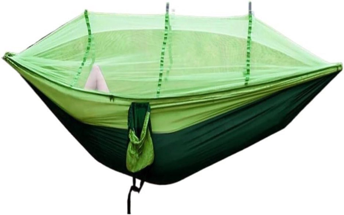 Kampeer Hangmat - Boom Tent Hangmat - Buiten Ontspannen - Met Anti Klamboe - 1kg - C