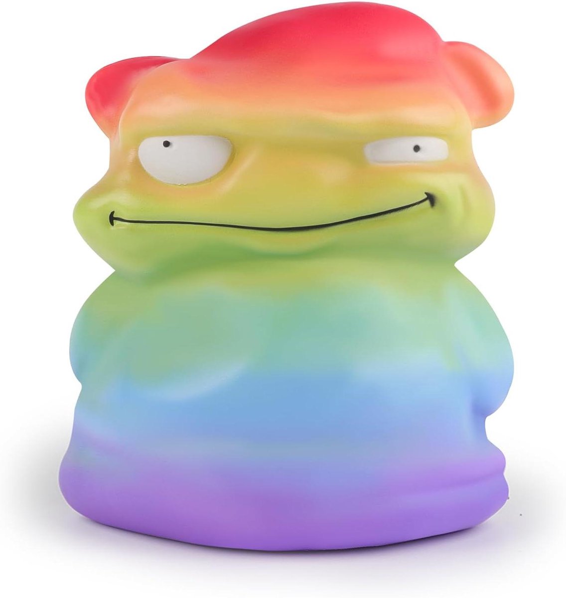Jumbo Squishies Regenboog Monster - Zacht Knijpspeelgoed Langzaam Stijgend Speelgoed - Stressvermindering - Milieuvriendelijk PU-schuim - 98 inch hoog - Regenboog