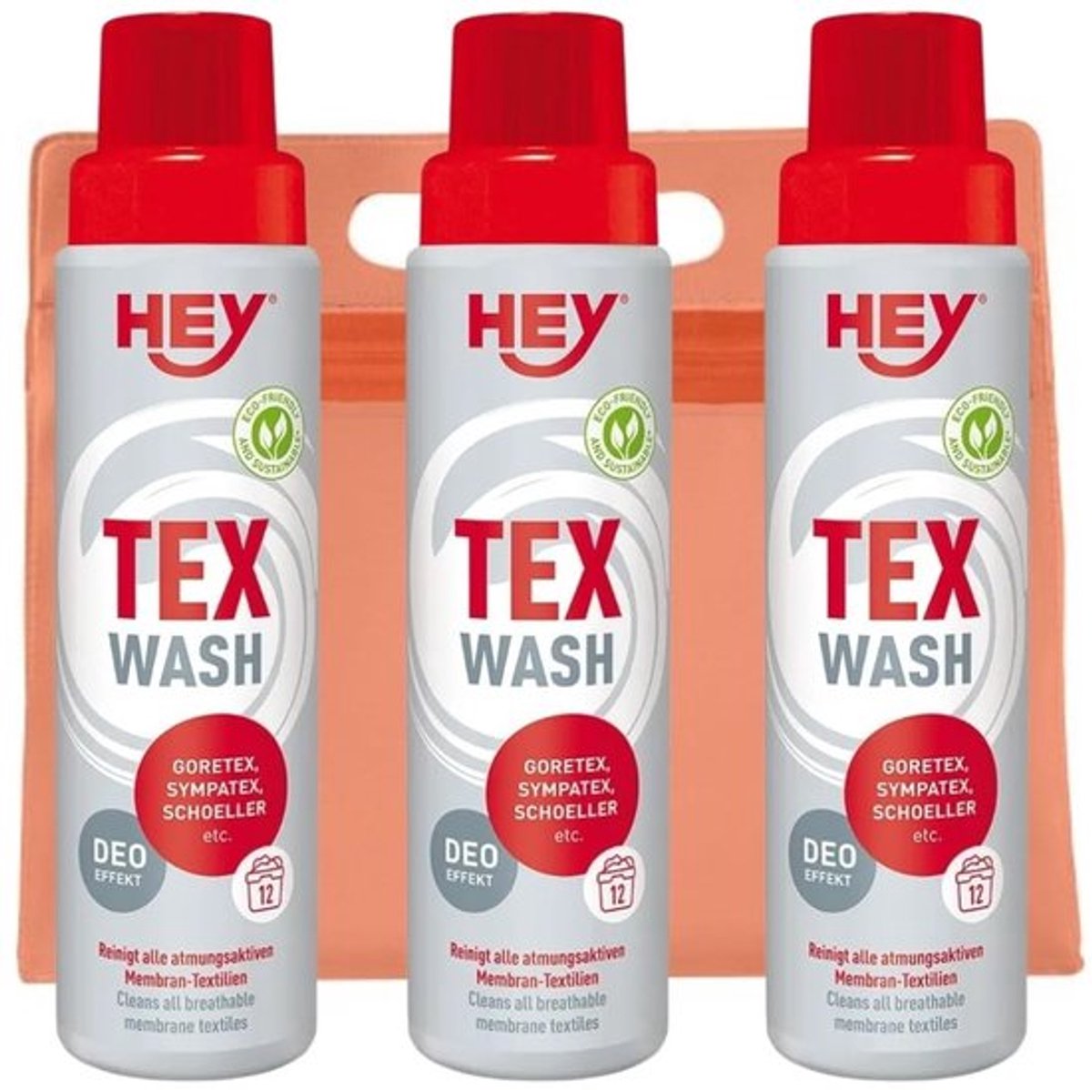 Tex, 3 Stuks - Vloeibaar Wasmiddel voor Sportkleding, 750 ml