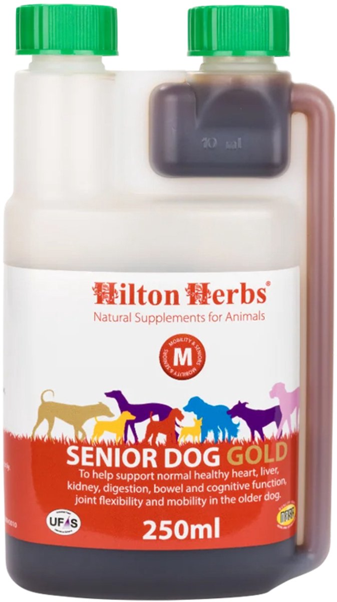 Hilton Herbs Senior Gold for Dogs - 250 ml