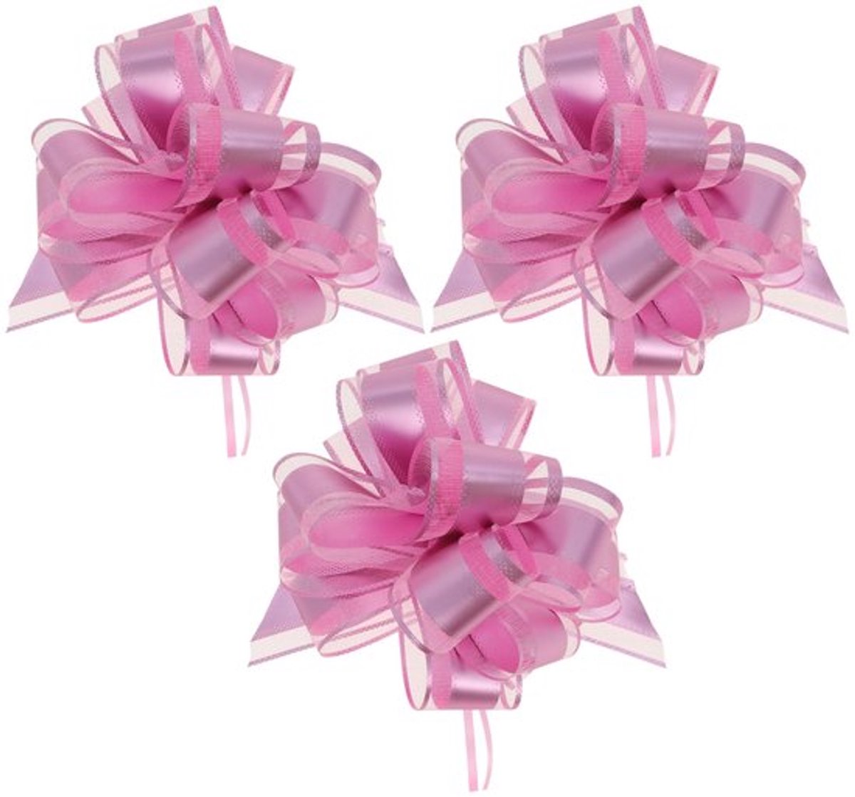 Geschenkstrikken 3 Stuks - Decoratieve Strikken - Cadeauverpakking - Bruiloften/Verjaardagen - Duurzaam Materiaal - Verfijnd Ontwerp - Cadeauband