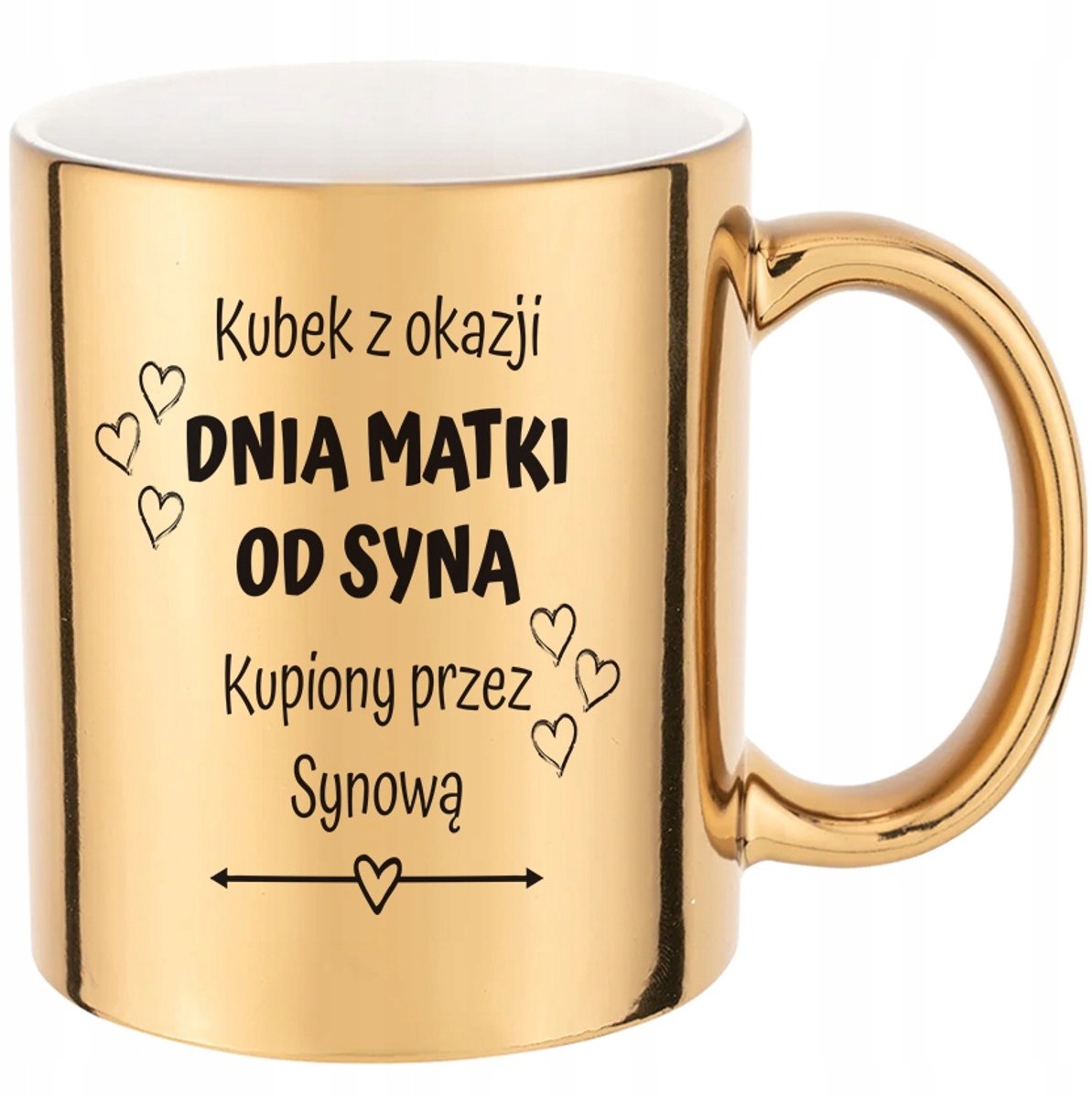 Luxe Gouden Mok 330ml - Stijlvol Cadeau voor Moeder