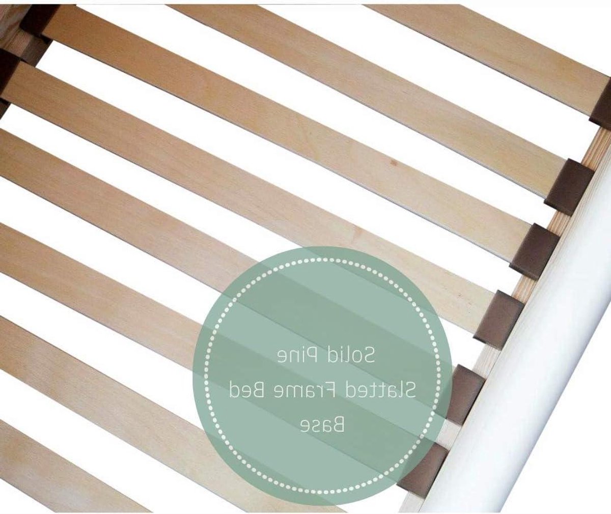 Montessori Bed - Kinderbed Houten Bed - Kinderslaapkamer Inrichten - Handgemaakt Stevig Frame - 160 x 80 cm - Veelkleurig